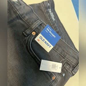 NWT Women’s Old Navy OG Straight Jeans, Black, size 20 ankle length